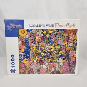 New Sealed Pomegranate ArtPiece "Flower‎ Cycle" by Rosalind Wise 1000 Pc Puzzle